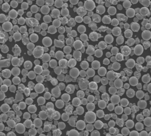 producción de polvo metálico