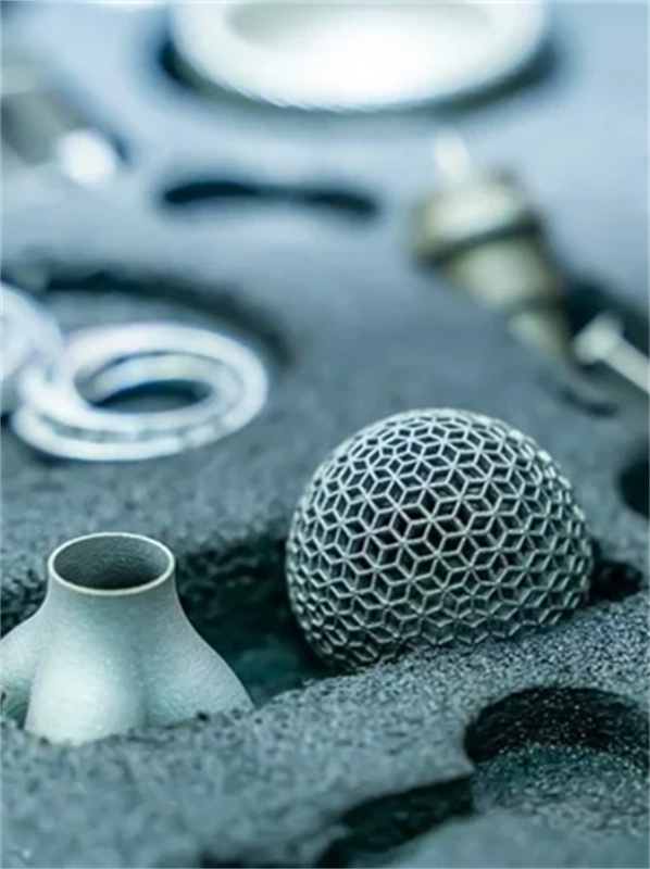 polvos de aleación de titanio y molibdeno